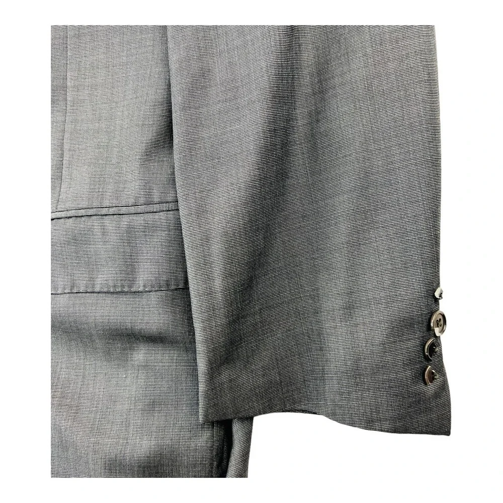 Ermenegildo Zegna Black‎ Multiseason 3 Button 2 Vent Wool Blazer Mens Size 48R